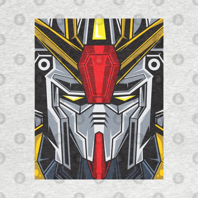 Gundam Face by micibu